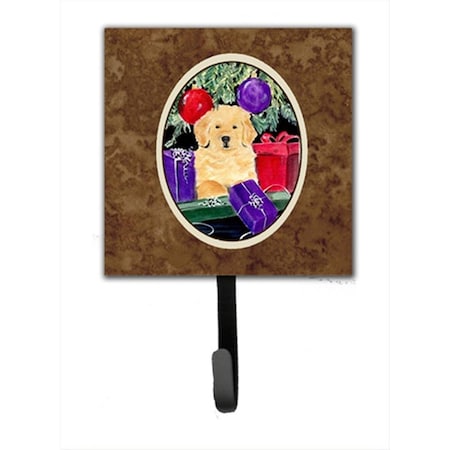 Jensendistributionservices 4.25 x 6 in. Golden Retriever Leash Or Key Hook MI1709721